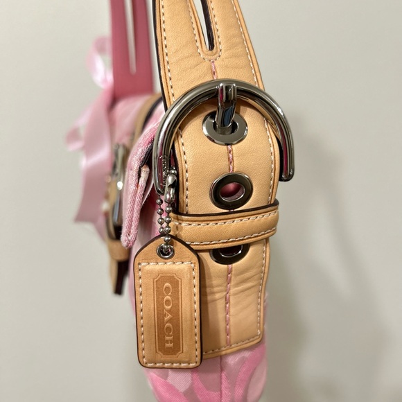 Coach Vintage Y2K Pink Soho Handbag Shoulder Bag Rare - Picture 7 of 8